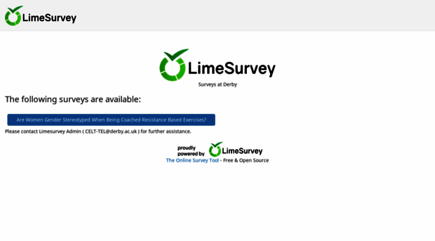survey.derby.ac.uk