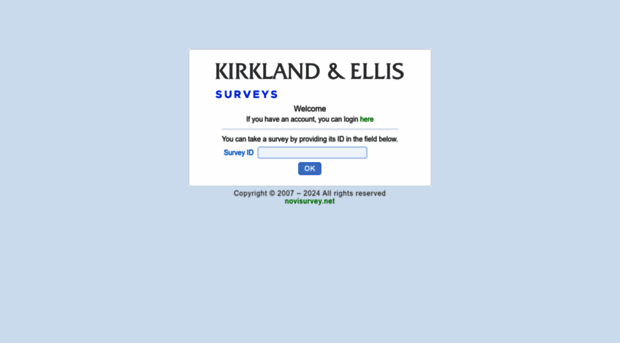 survey.kirkland.com