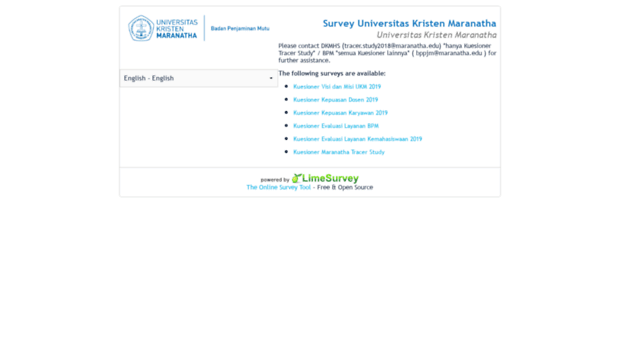 survey.maranatha.edu