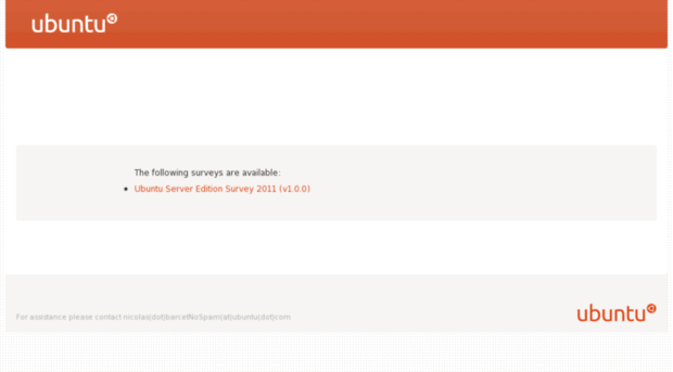 survey.ubuntu.com