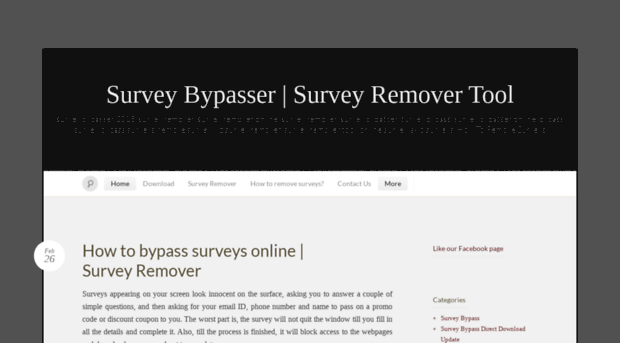 surveybypass2014.wordpress.com