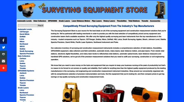 surveyingequipmentstore.com