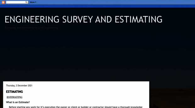 surveyingestimating.blogspot.com