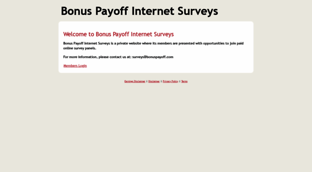 surveys.bonuspayoff.com