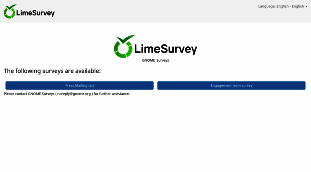 surveys.gnome.org