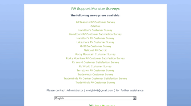 surveys.rvsupportmonster.com