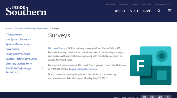 surveys.southernct.edu