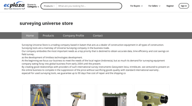 surveyuniverse.en.ecplaza.net