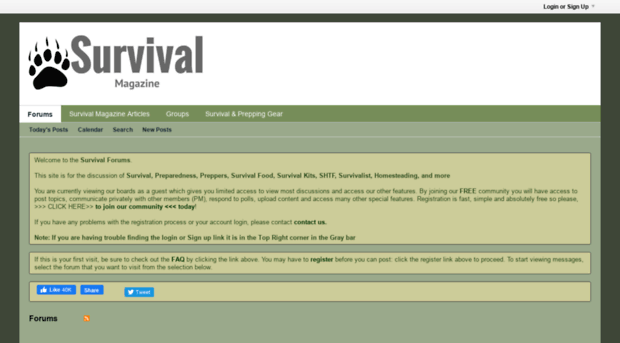 survivalforum.survivalmagazine.org