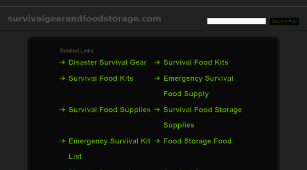 survivalgearandfoodstorage.com