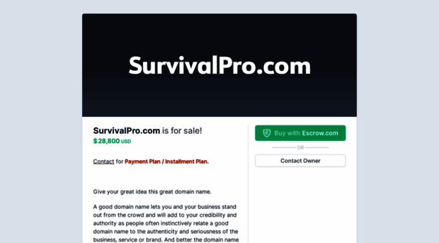 survivalpro.com