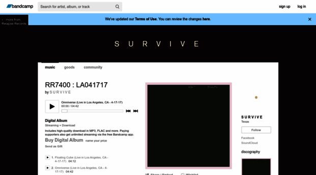 survive.bandcamp.com