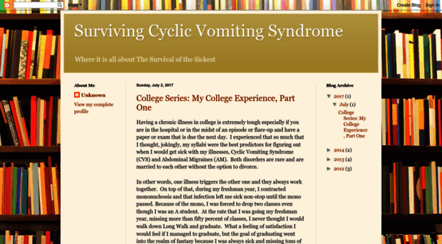 survivingcyclicvomitingsyndrome.blogspot.com