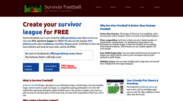 survivorfootball.com
