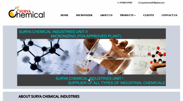 suryachemicalindustries.com