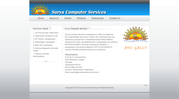 suryacomputerservices.com