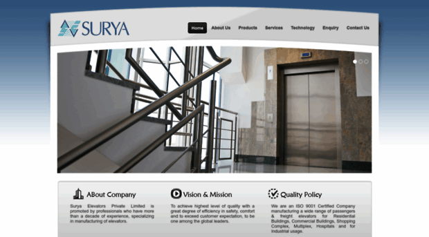 suryaelevators.com