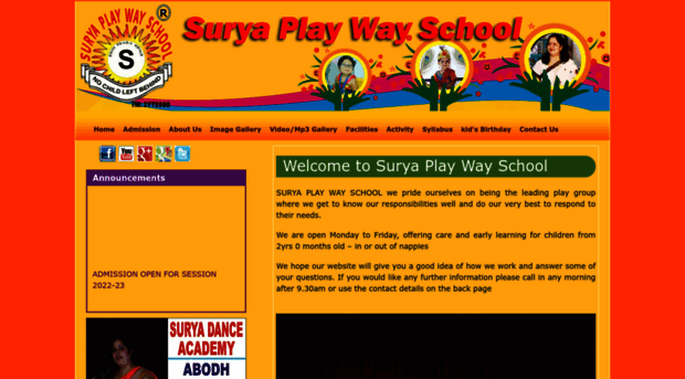 suryaplaywayschool.in