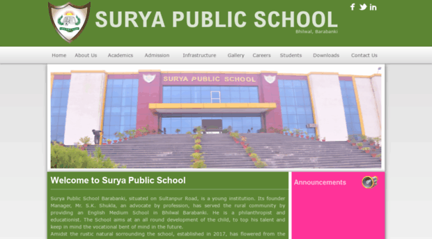 suryapublicschoolbhilwal.org