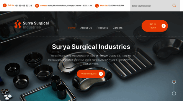 suryasurgical.in