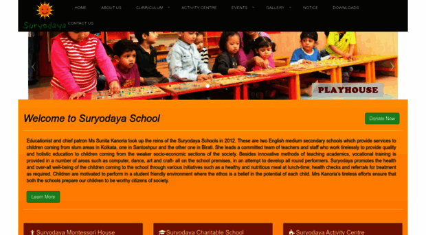 suryodayaschools.in