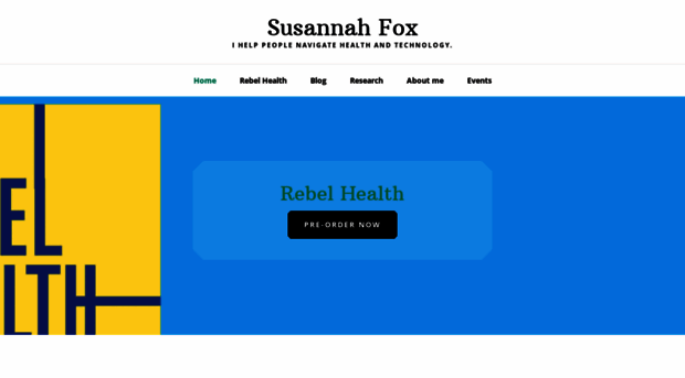 susannahfox.com