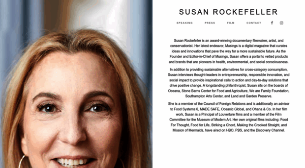 susanrockefeller.com