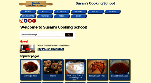 susanscookingschool.com