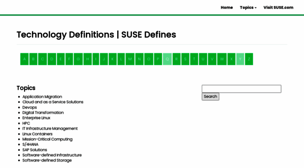 susedefines.suse.com