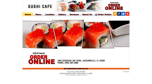 sushicafejacksonville.com