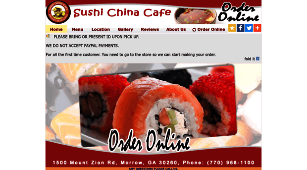 sushichinacafemorrow.com