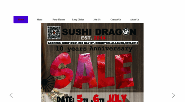 sushidragonau.com
