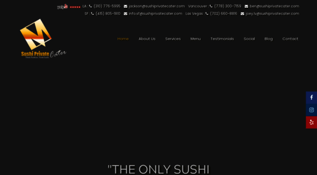 sushiprivatecater.com