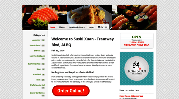 sushixuanasiangrill.com