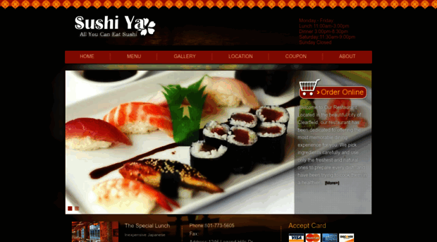 sushiyamenu.com