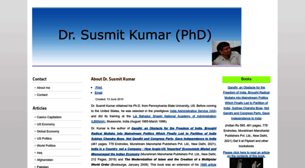 susmitkumar.net