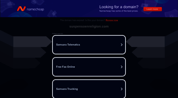 suspensoenreligion.com