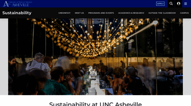 sustainability.unca.edu