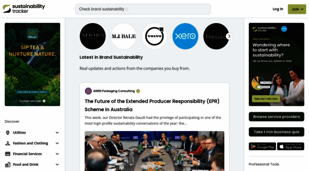 sustainabilitytracker.com