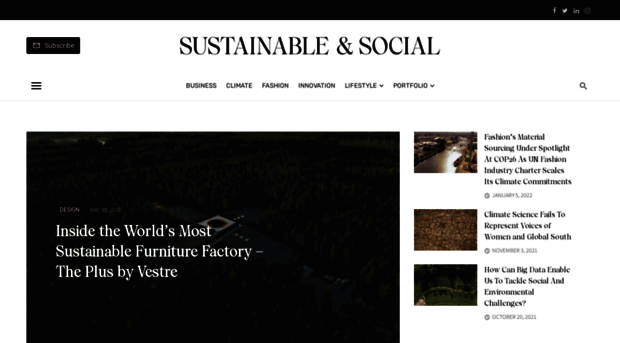 sustainableandsocial.com