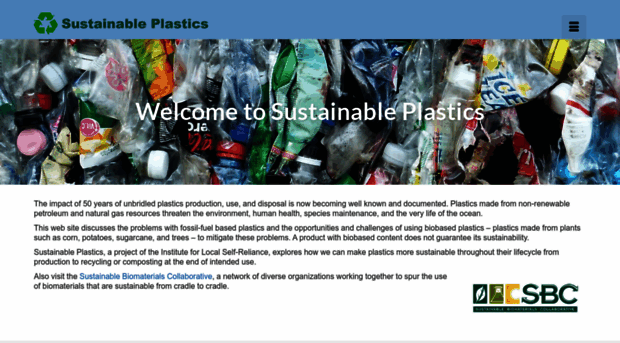sustainableplastics.org