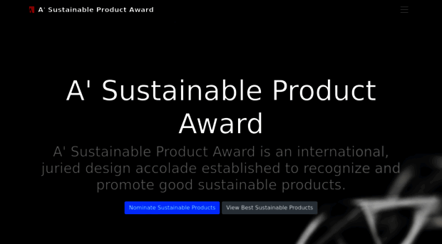 sustainableproductaward.com