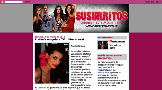 susurritospanorama.blogspot.com