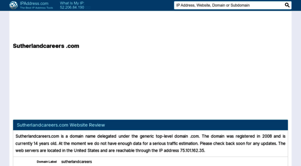 sutherlandcareers.com.ipaddress.com