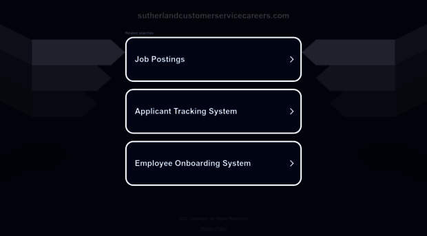 sutherlandcustomerservicecareers.com