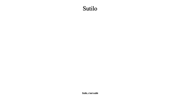 sutilo.com