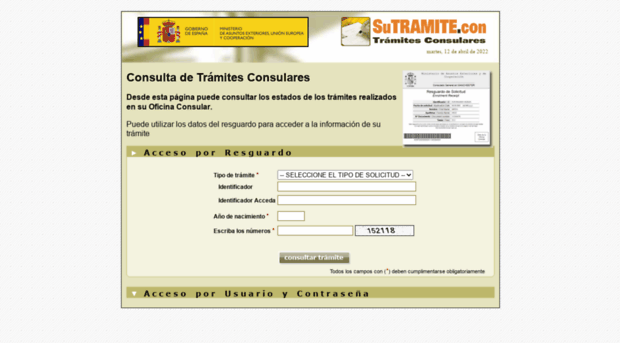 sutramiteconsular.maec.es