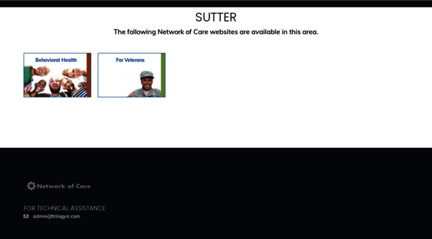 sutter.networkofcare.org