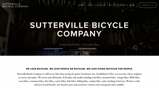 suttervillebicycle.com