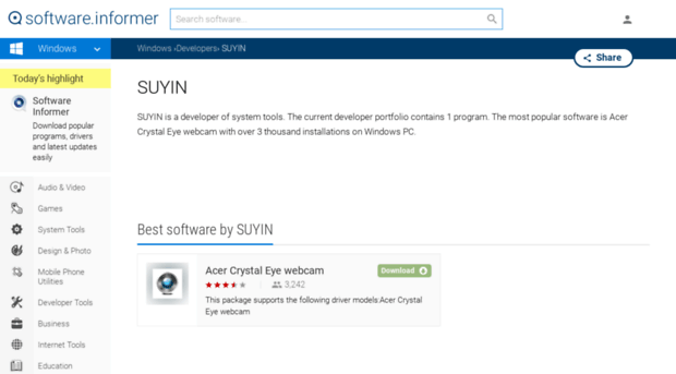 suyin.software.informer.com